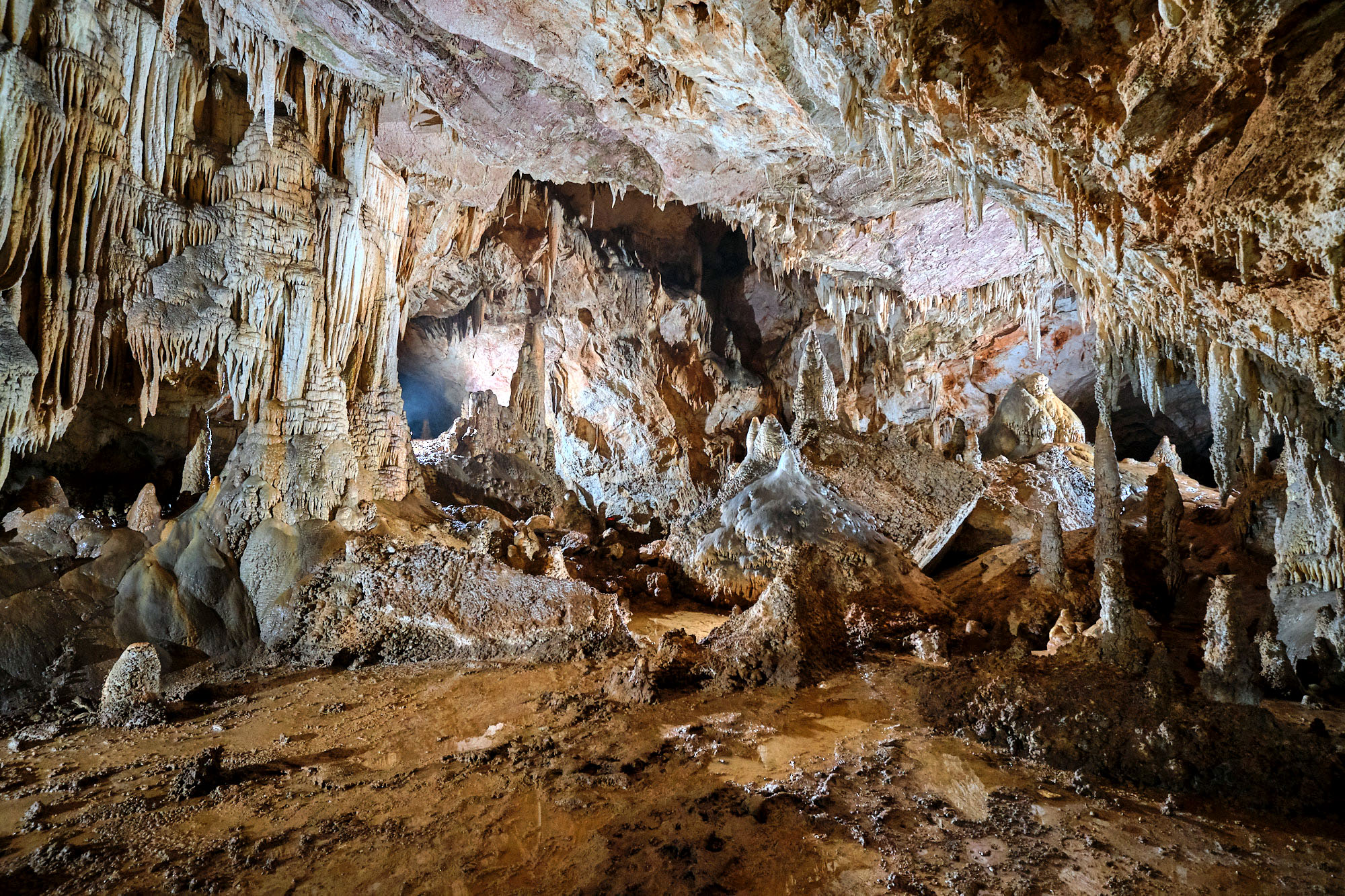 Lipska pećina - pećinske dvorane i galerije